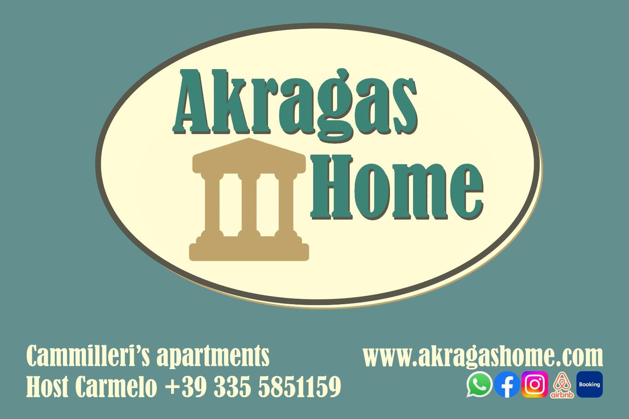 2 Apartments - Akragas Home 1 & 2 On Via Atenea City Center With View Агридженто Екстериор снимка